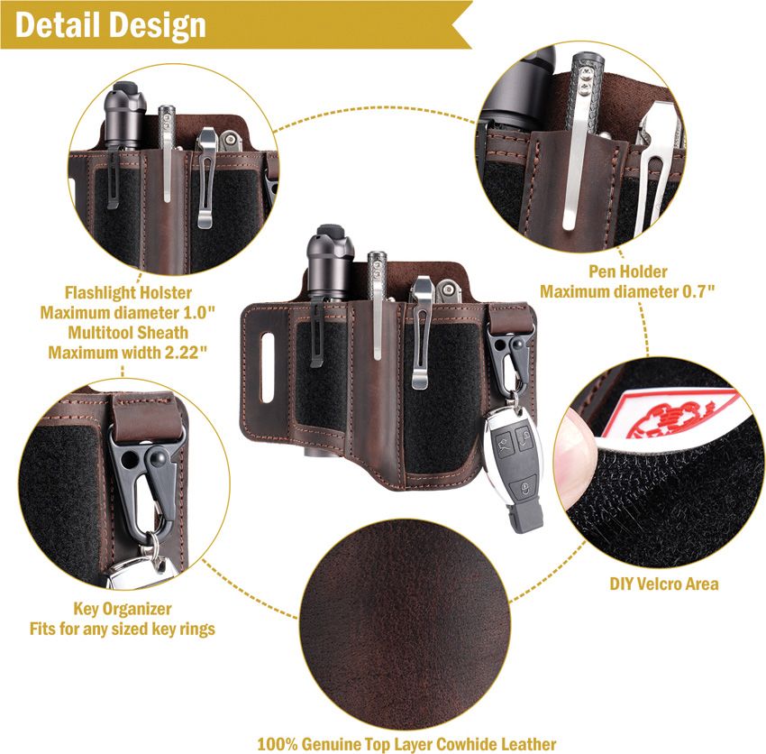 Viperade PL3 Multi Tool Belt Sheath 