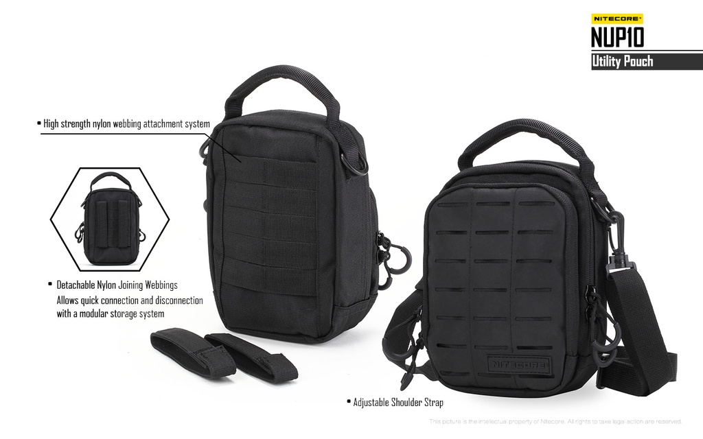 Nitecore NUP10 - Black