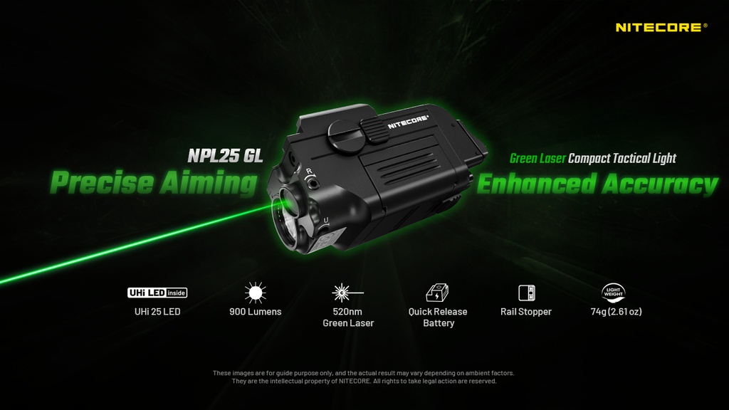 Nitecore NPL25 GL