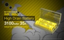 Nitecore IMR18650 Battery 3100- 35A ( 2 battery in a box )