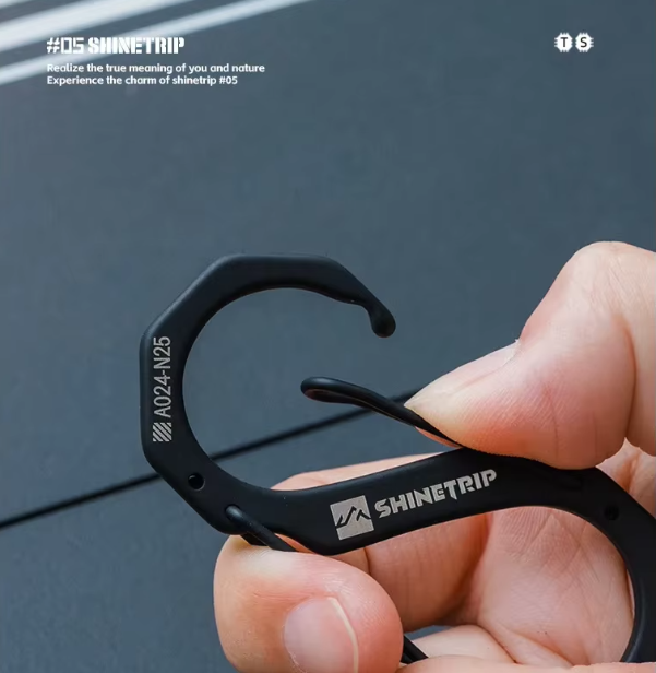 Shine trip tactical S buckle Small - Black