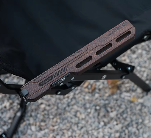 Shine trip comfortable folding chair - Black