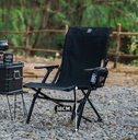 Shine trip comfortable folding chair - Black