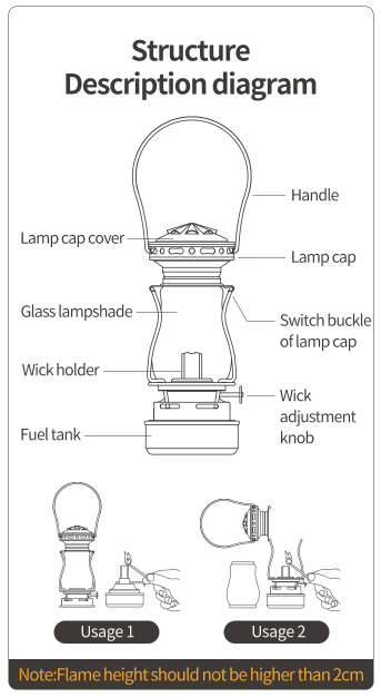 Wellhike Vintage Oil Lantern