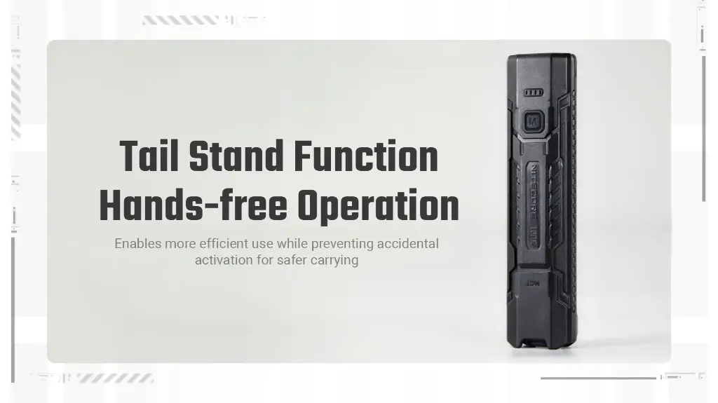 Nitecore Flashlight EDC07 - Black