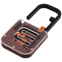 BRAIN PUZZLE Wood Lock