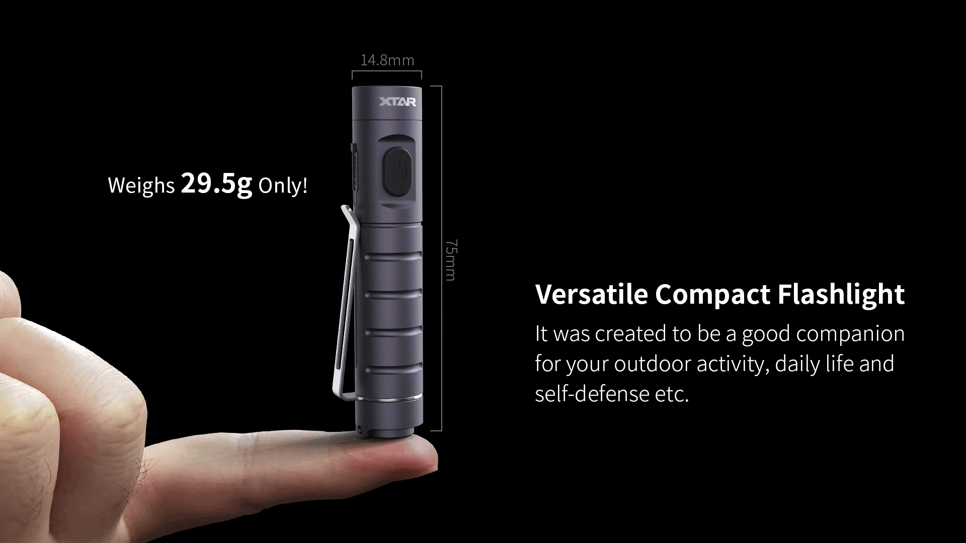 XTAR T2 Keychain Light