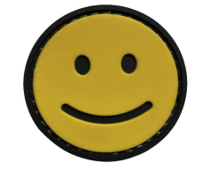Tsno Smiley PVC Patch Yellow