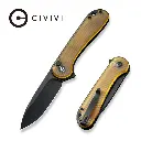 CIVIVI Button Lock Elementum II Flipper Knife Ultem Handle