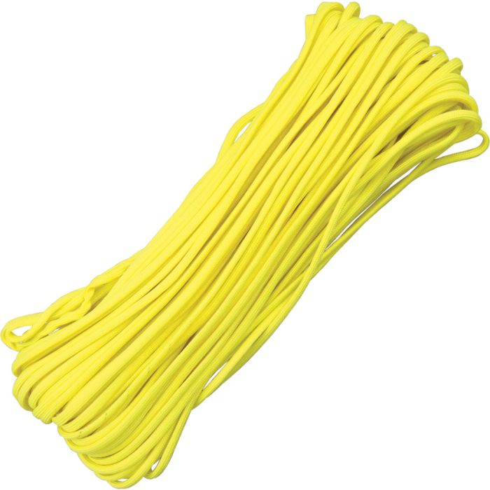 Atwood Parachute Cord Yellow 100 ft
