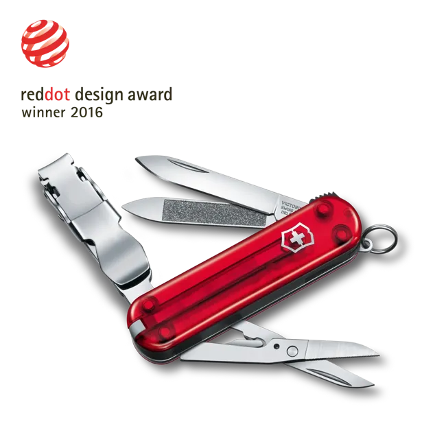 Victorinox NailClip 580 Red Trans 