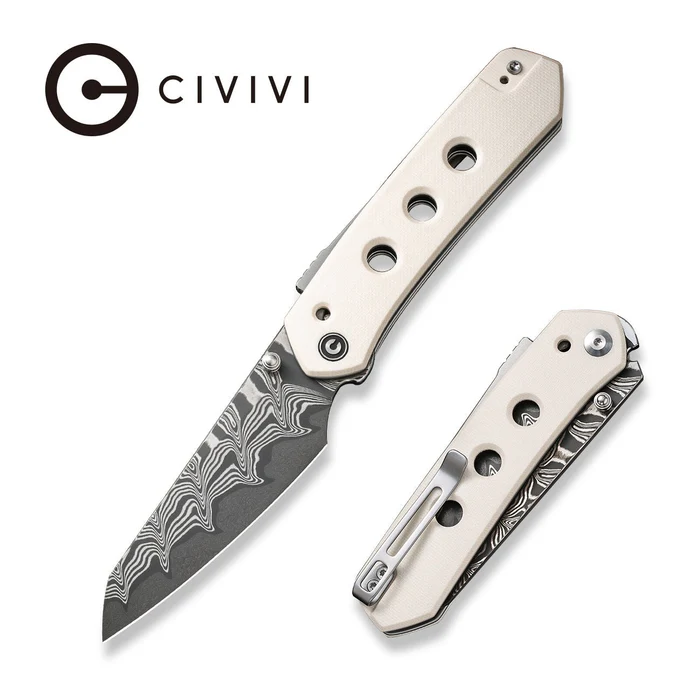 CIVIVI Vision FG Thumb Stud & Superlock Knife G10 Handle