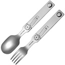 ROXON 2 in 1 Camping Utensil Set 