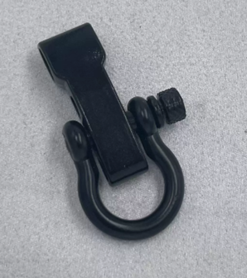 Buckle D-Shape - Black