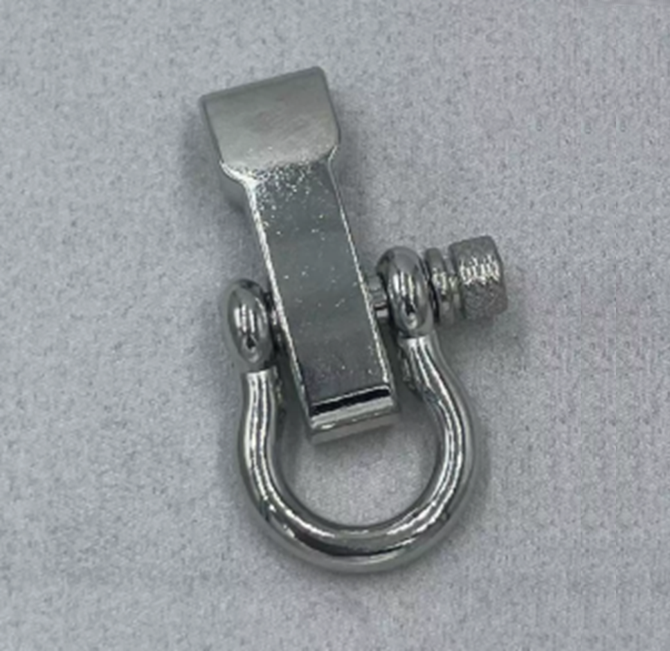 Buckle D-Shape - Silver