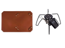 Wellhike Spider Stove Black With Brown Leather 