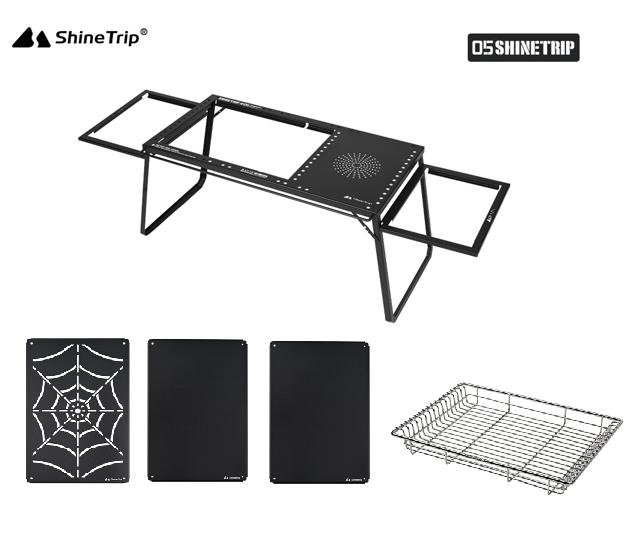 Shine trip IGT Camping Table + Side Frame
