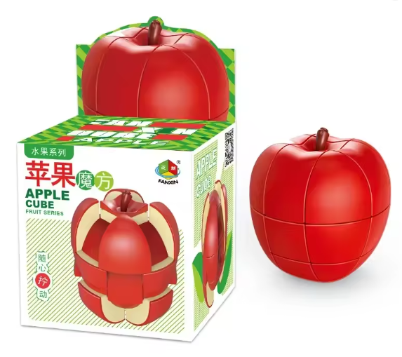 BRAIN PUZZLE FRUITS CUBIC Apple